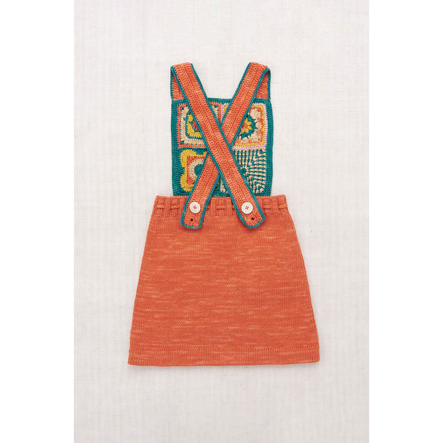 Misha and Puff Gamberetto Crochet Afghan Pinafore
