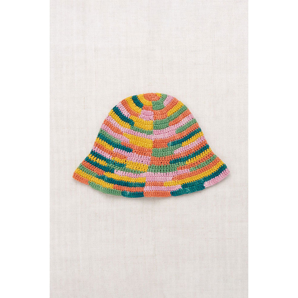 Misha and Puff Spring Mosaic Crochet Beach Hat