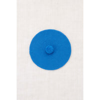 Misha and Puff Cerulean Crochet Beret