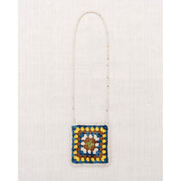 Misha and Puff  Iris Confett Crochet Big Square Bag