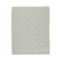 Bebe Organic Sky Blue Crochet Blanket
