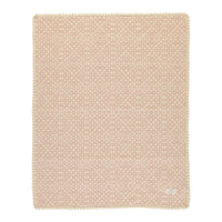 Bebe Organic Faded Rose Crochet Blanket