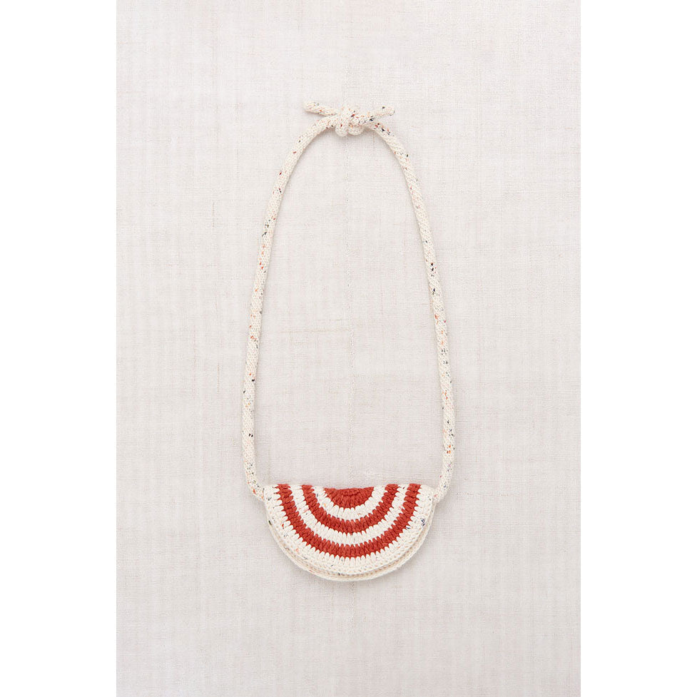 Misha and Puff Picnic Confetti Crochet Half Moon Belt Bag