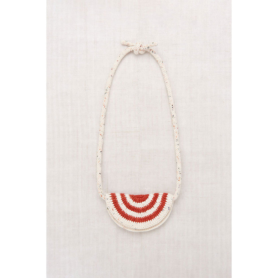Misha and Puff Picnic Confetti Crochet Half Moon Belt Bag