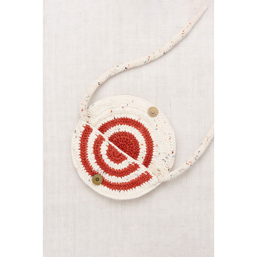 Misha and Puff Picnic Confetti Crochet Half Moon Belt Bag