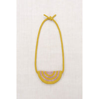 Misha and Puff Winter Wheat Crochet Half Moon Belt Bag