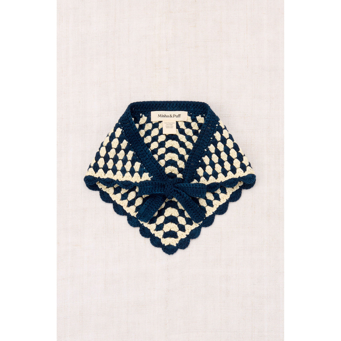 Misha and Puff Celestial Crochet Headscarf