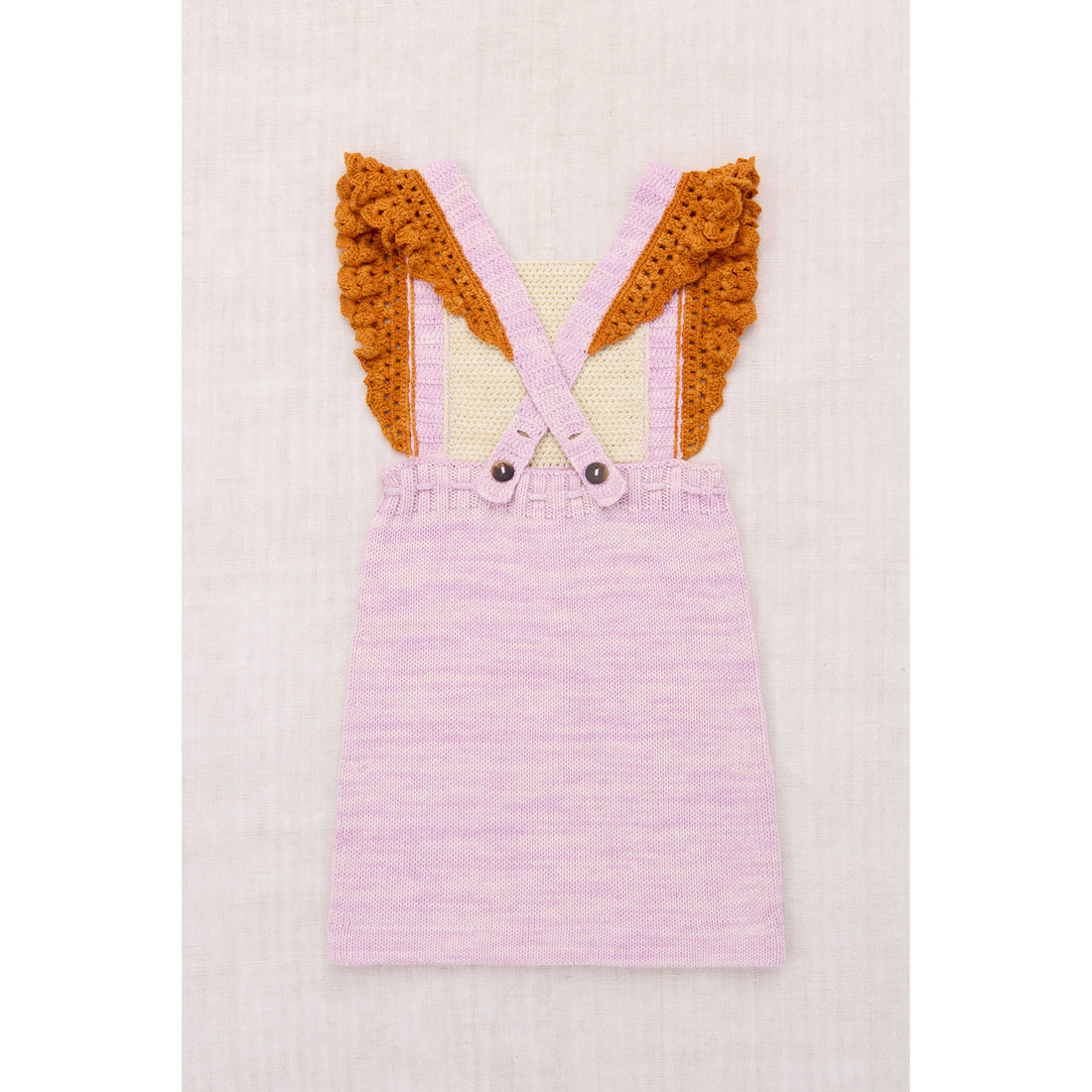 Misha and Puff   Aura Crochet Joya Pinafora