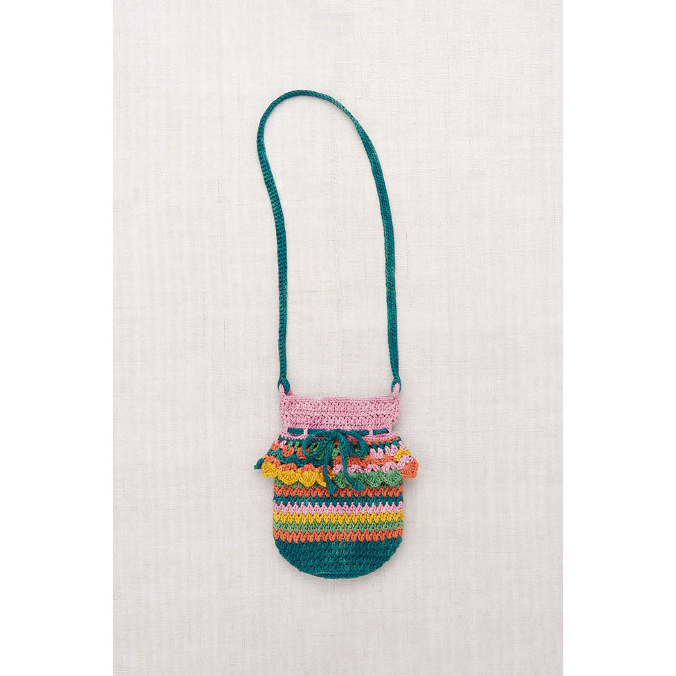 Misha and Puff Spring Mosaic Crochet Joya Shoulder Bag