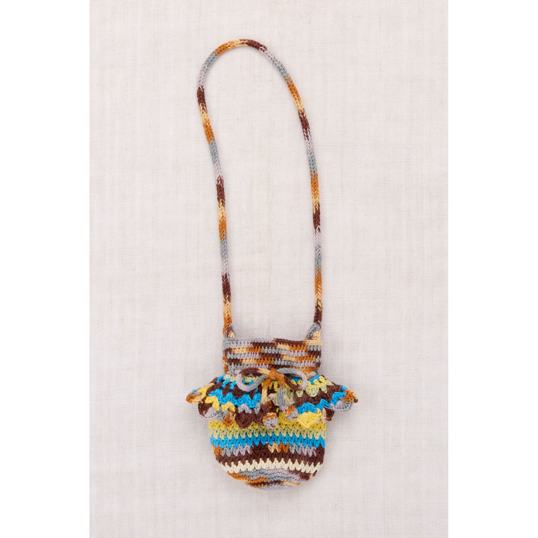 Misha and Puff Viola Space Dye Crochet Joya Shoulder Bag
