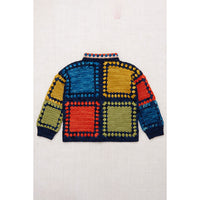 Misha and Puff Ink Crochet Meadow Cardigan