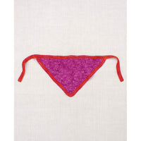 Misha and Puff Fuchsia Crochet Scarf