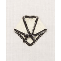 Misha and Puff Winter Cream Crochet Scarf