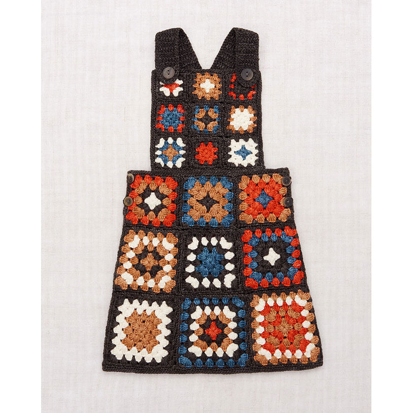 Misha and Puff Bark Crochet Square Pinafore