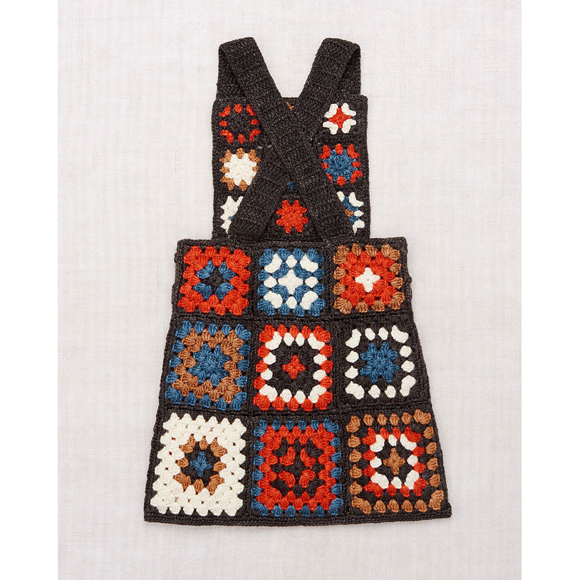 Misha and Puff Bark Crochet Square Pinafore