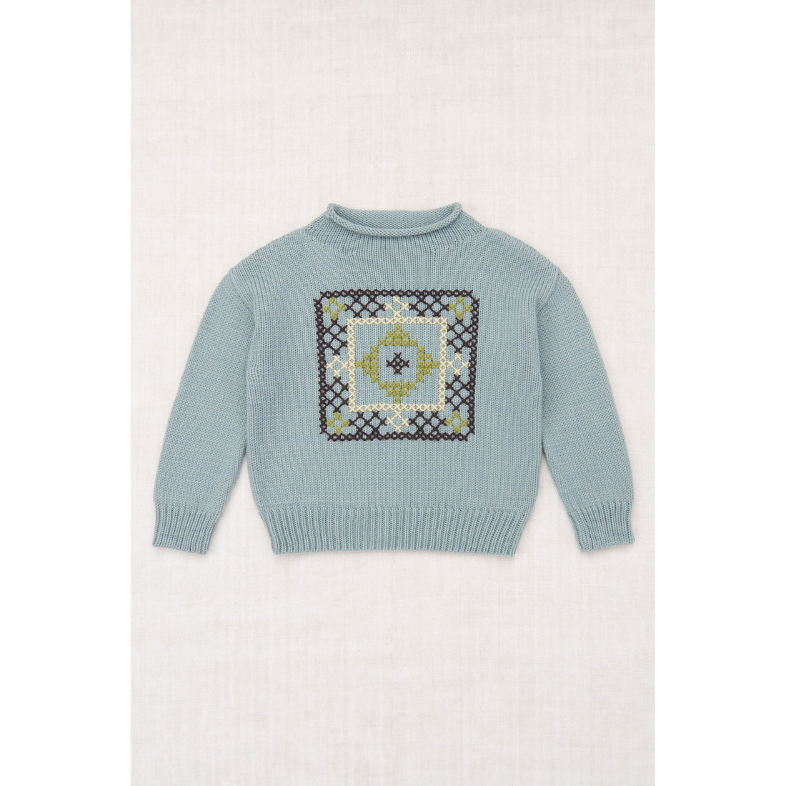 Misha and Puff Overcast Cross Stitch Simple Sweater
