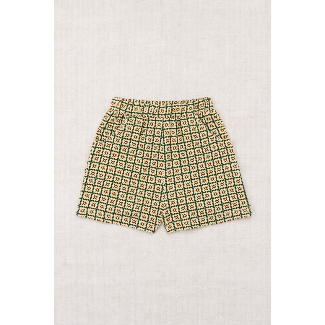 Misha and Puff String/Lawn Pinking Tiles Cycling Short