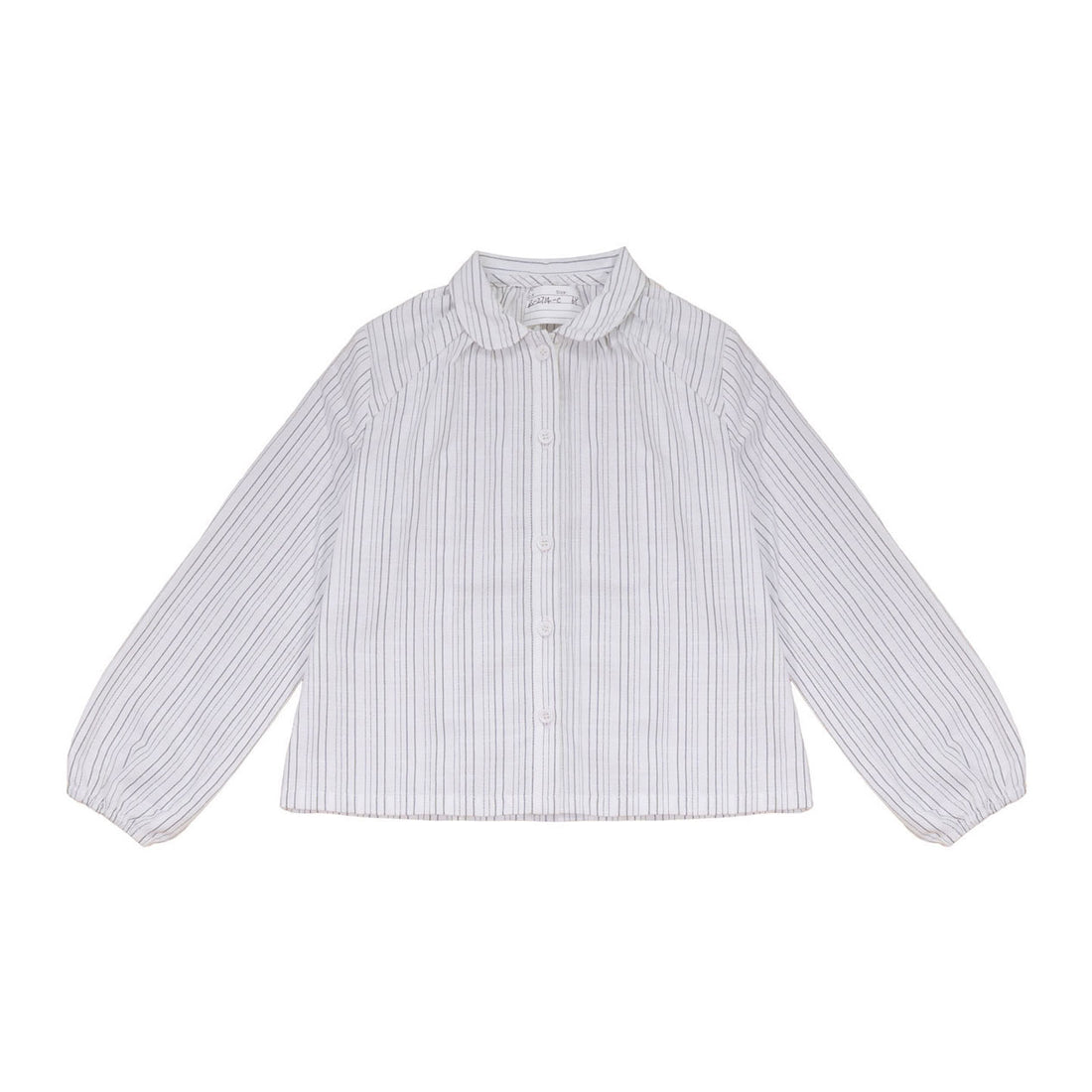 Calla Lili  Creal/Black Striped Shirt
