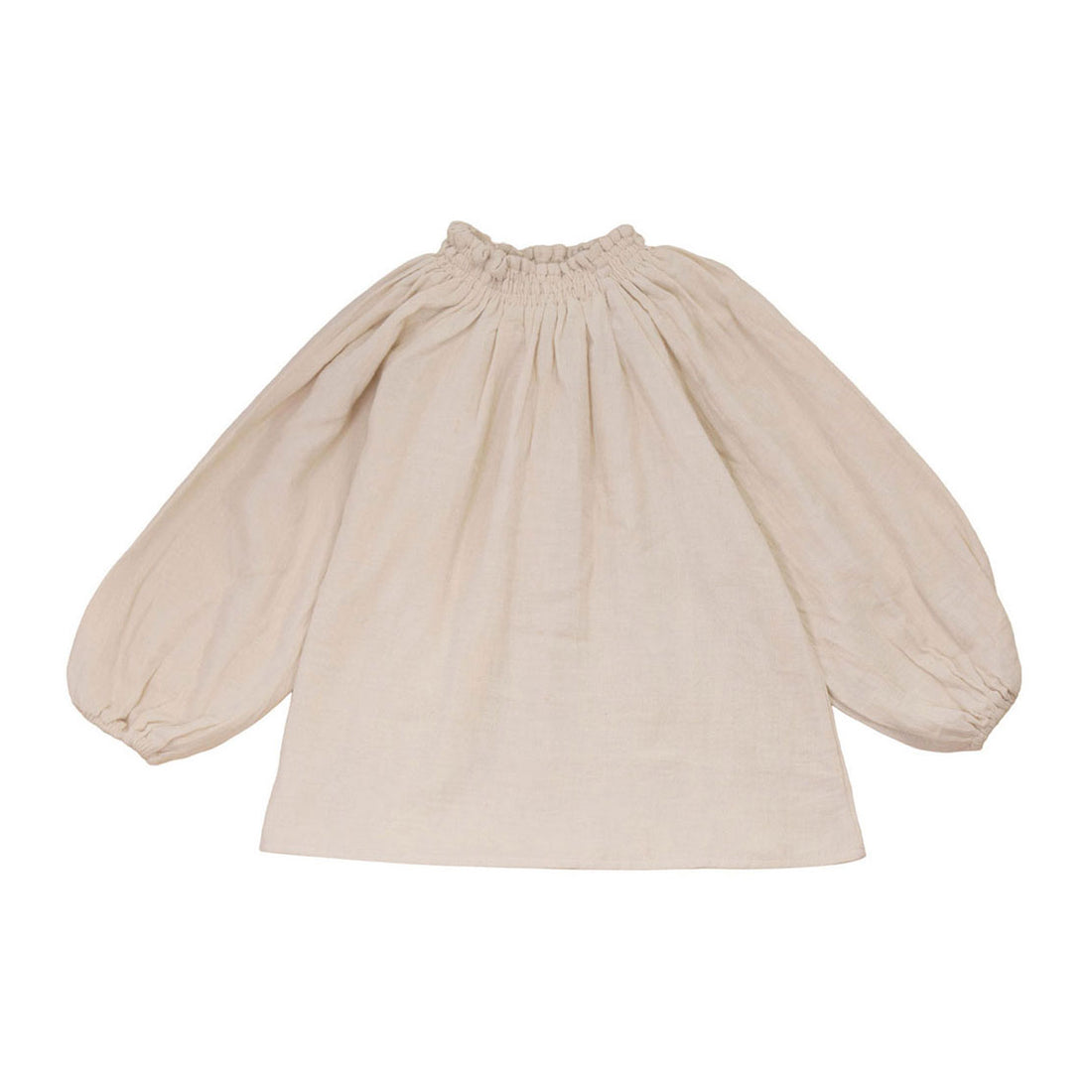Calla Lili  Cream Smocking Shirt