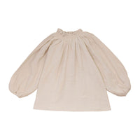 Calla Lili  Cream Smocking Shirt