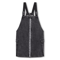 DKNY Black Overdye Branded Zip Jumper