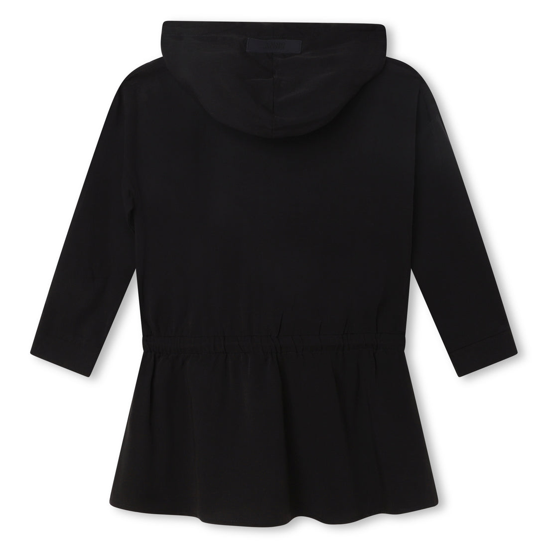 DKNY Black Hooded Dress