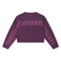 DKNY Violet French Terry Sweatshirt