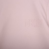 DKNY Purple Mock Neck Tee