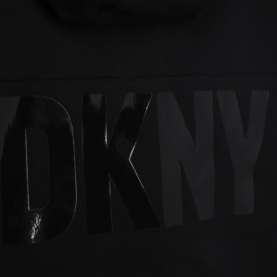 DKNY Black Reversible Sleeveless Jacket