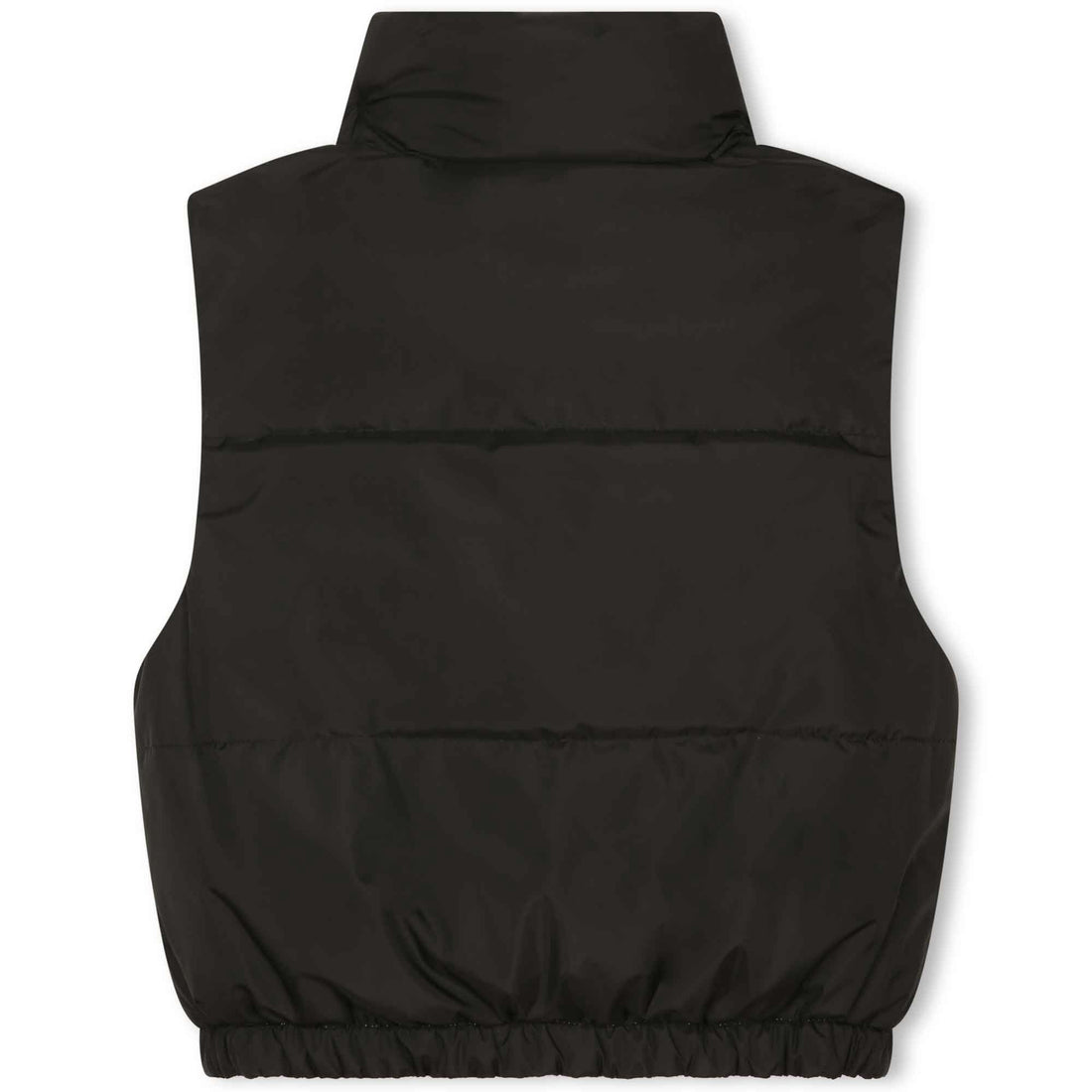DKNY White Reversible Sleeveless Down Jacket