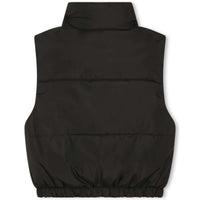 DKNY White Reversible Sleeveless Down Jacket