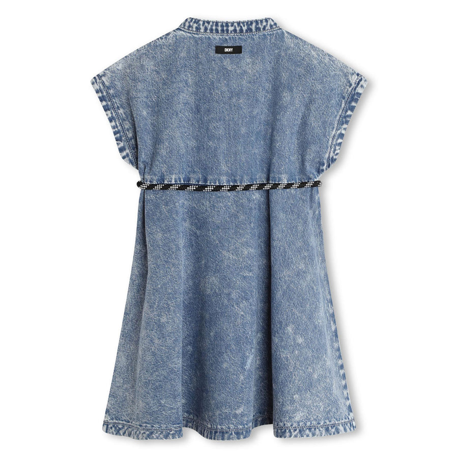 DKNY Denim Blue Detail Dress