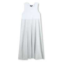 DKNY Silver Two In One T-Shirt Dress
