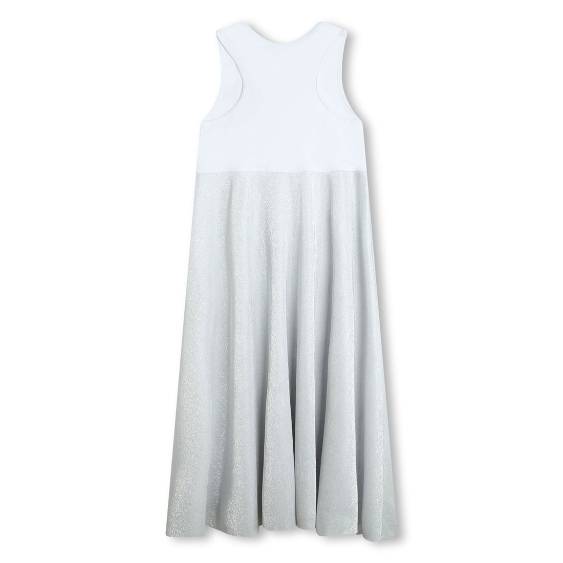 DKNY Silver Two In One T-Shirt Dress
