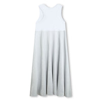 DKNY Silver Two In One T-Shirt Dress
