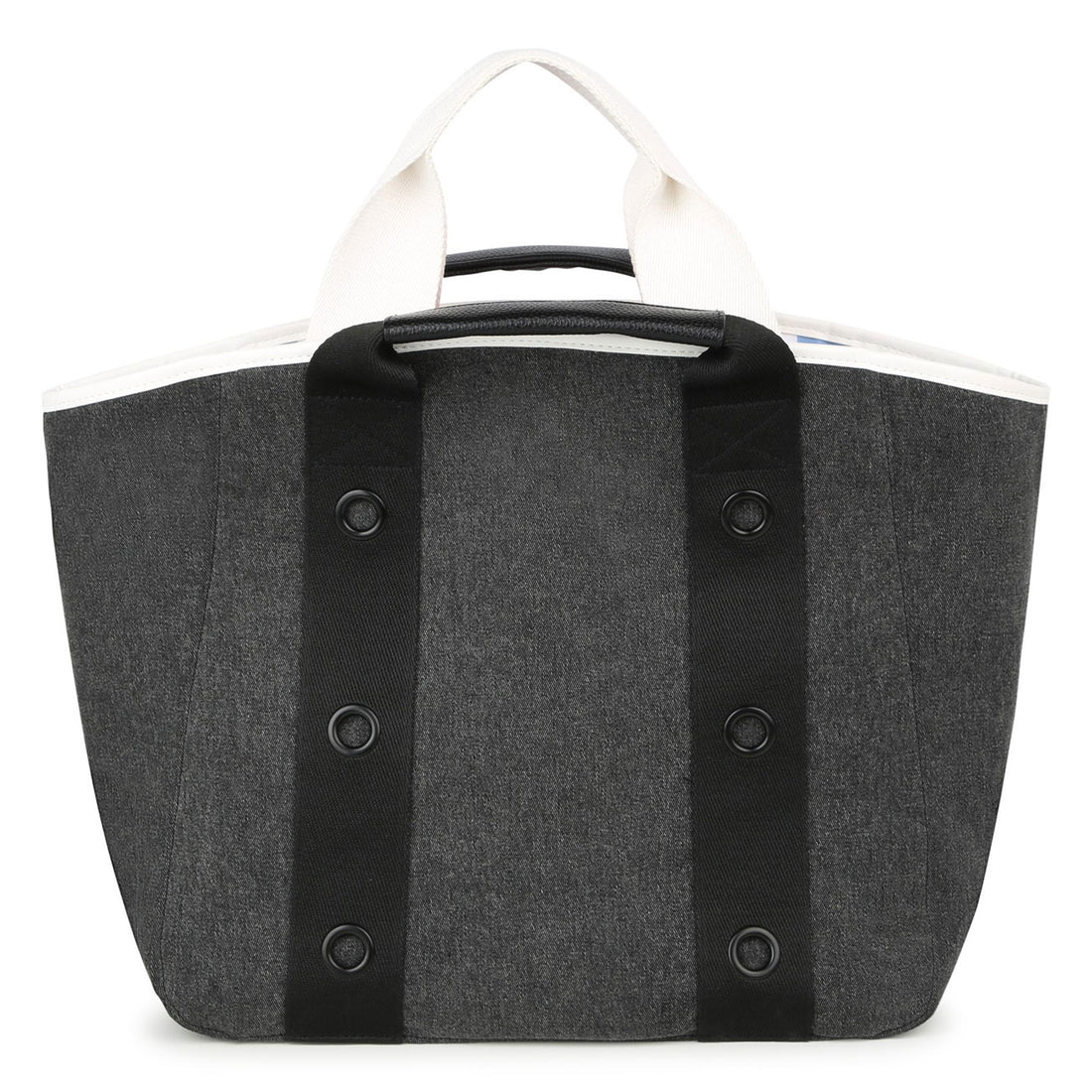 DKNY Black Reversible Beach Bag