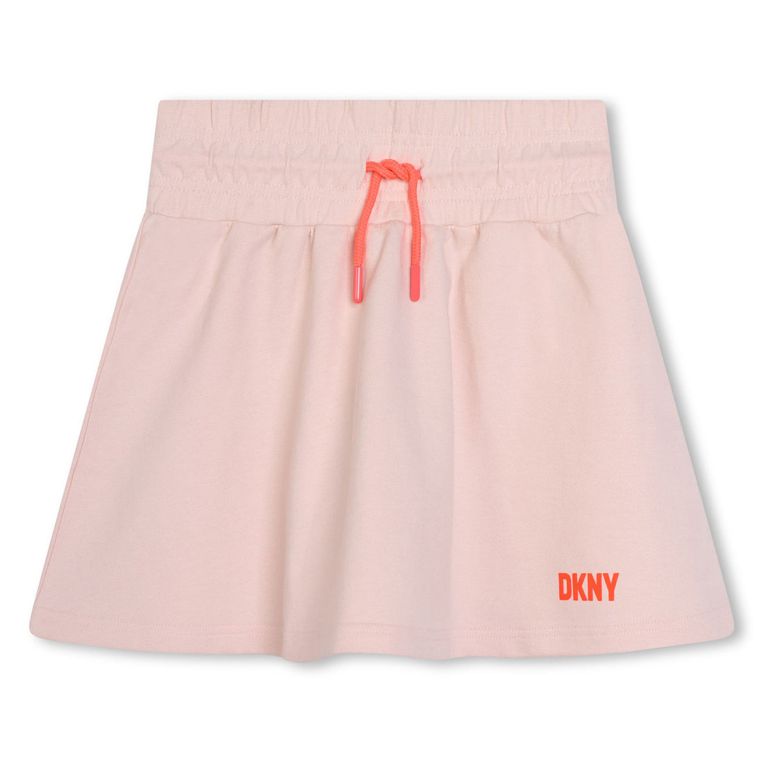 DKNY Pink Logo Flowy Skirt