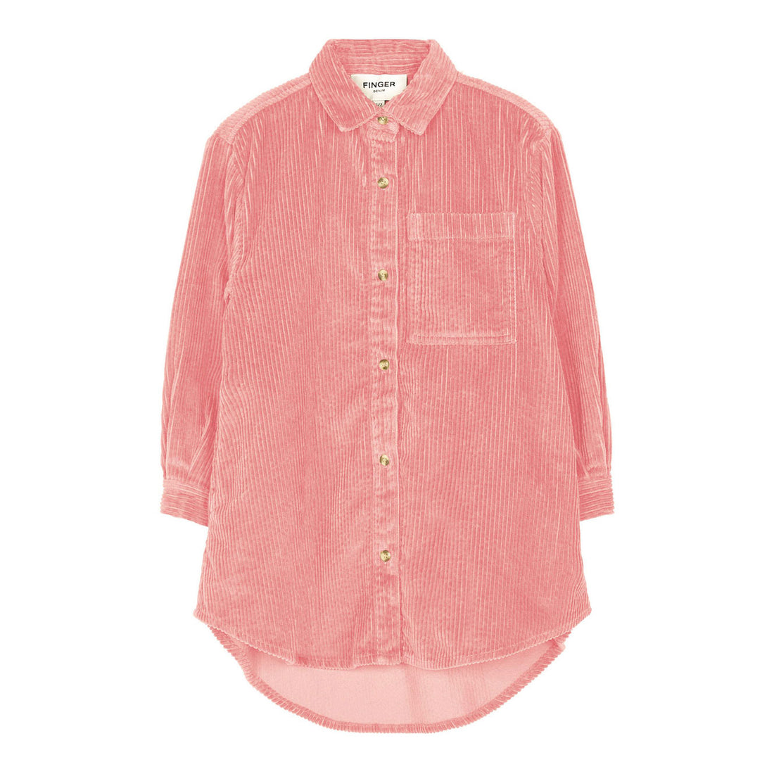 Finger in the Nose  Soft Pink Buttoned Darcy Dress