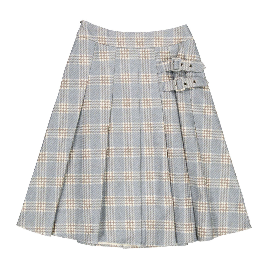 Darlin Plaid Buckle Skirt