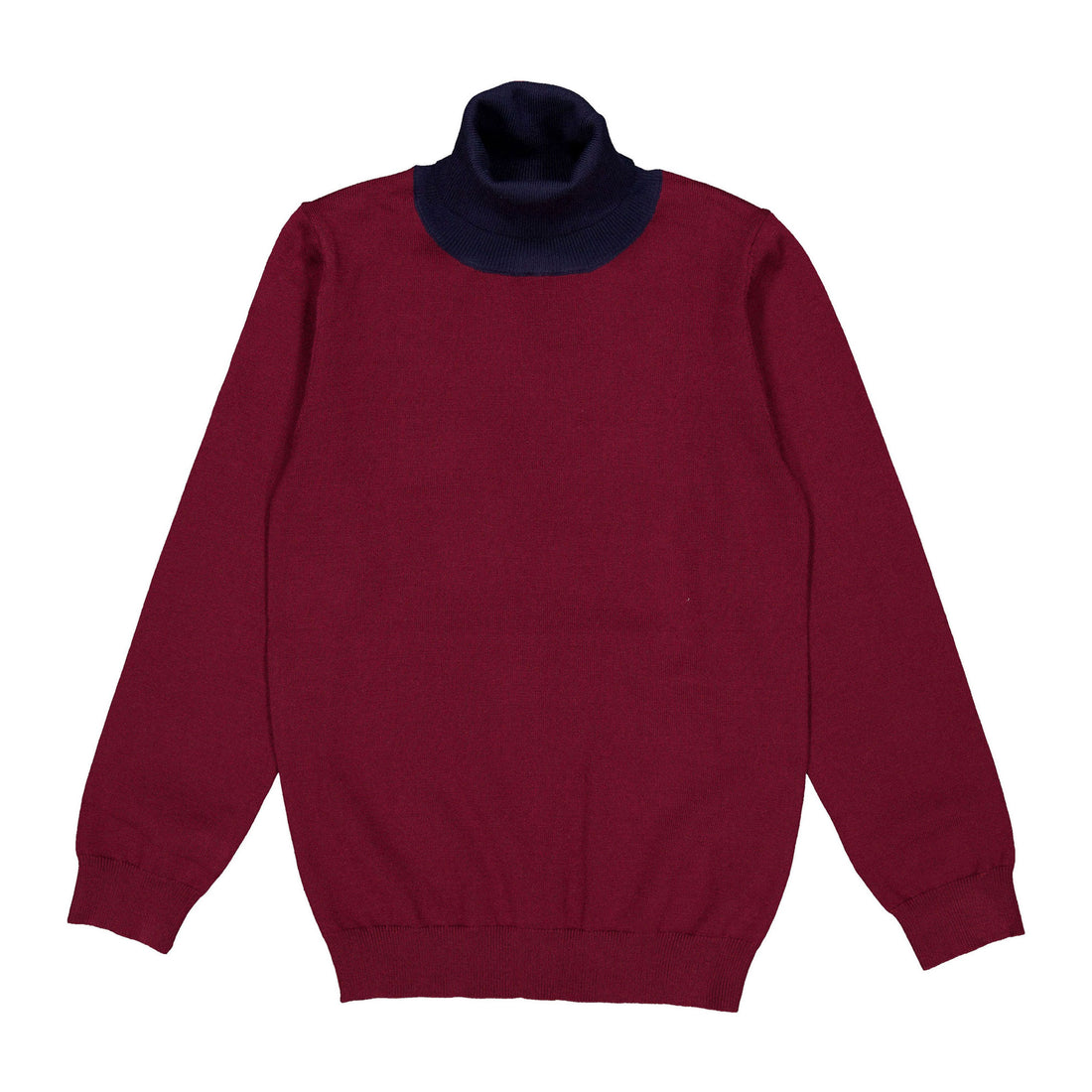 Darlin Wine Knit Turtleneck