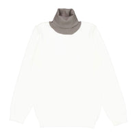 Darlin Cream Knit Turtleneck
