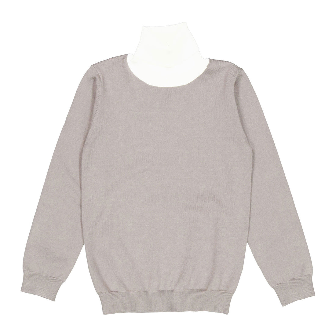 Darlin Taupe Knit Turtleneck
