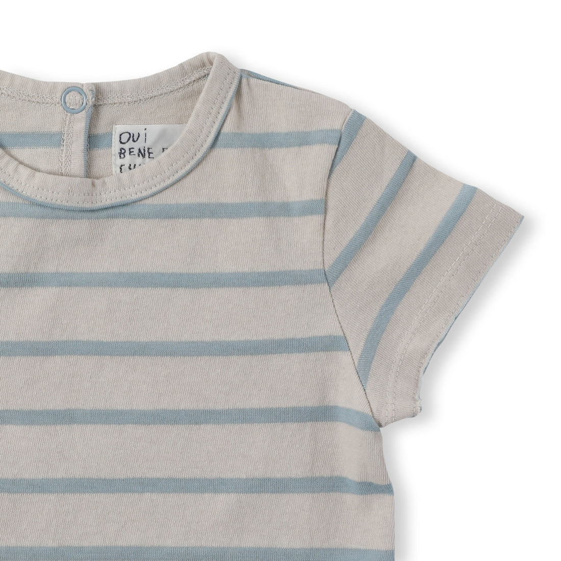 Bene Bene Lighy Blue Benie Stripe Tee