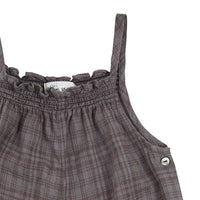 Bene Bene Charcoal Billie Check Jumpsuit