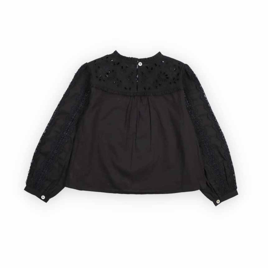 The New Society Eclipse Noir Dahlia Blouse