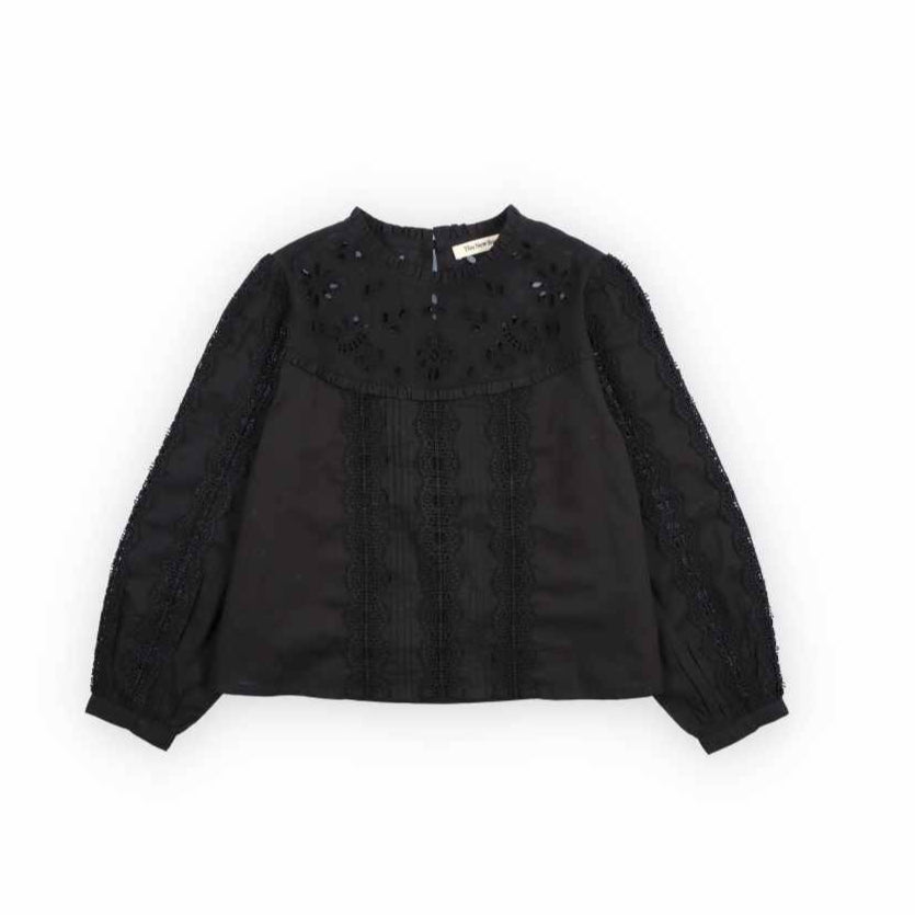 The New Society Eclipse Noir Dahlia Blouse