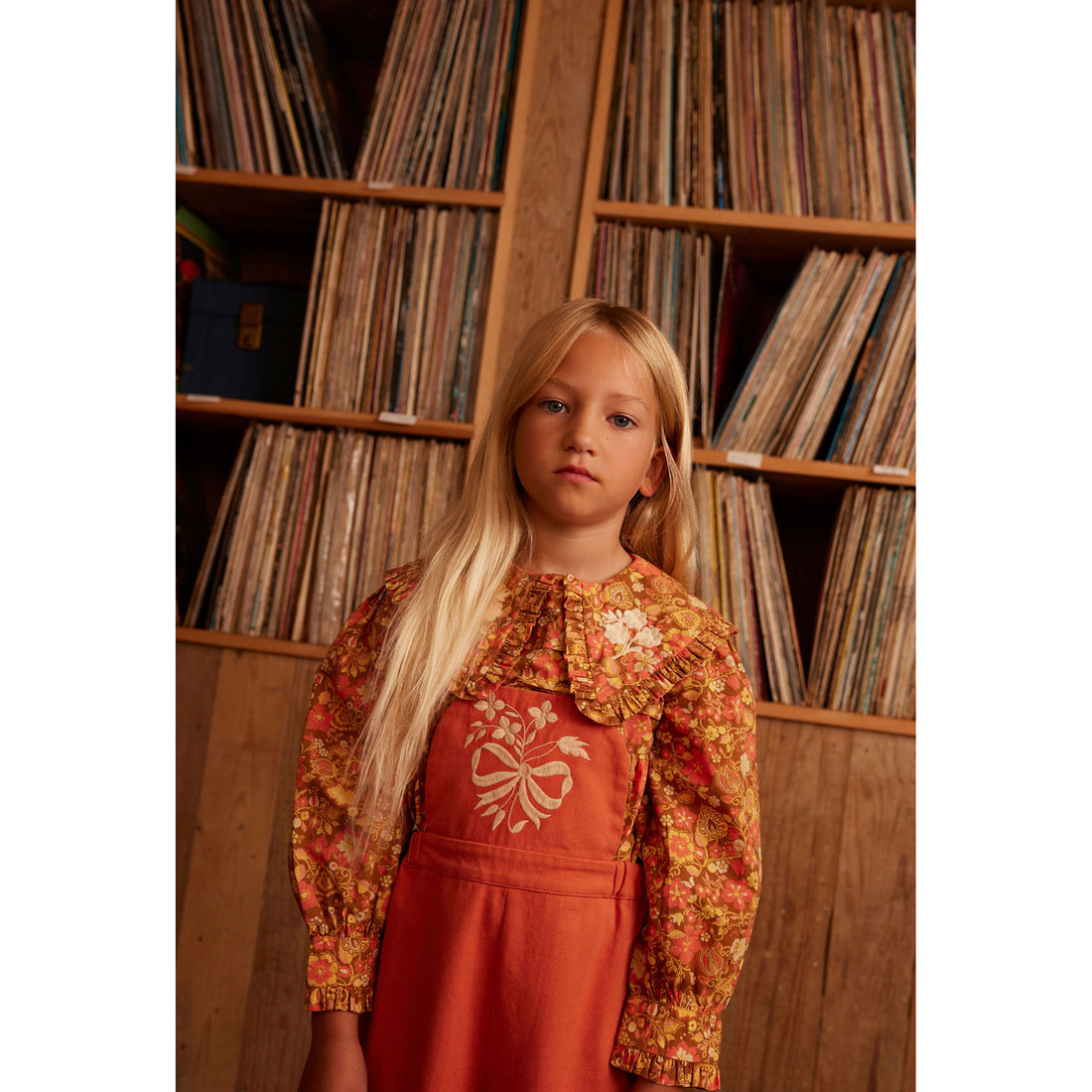 Apolina Autumn Harvest Floral Dionne Blouse