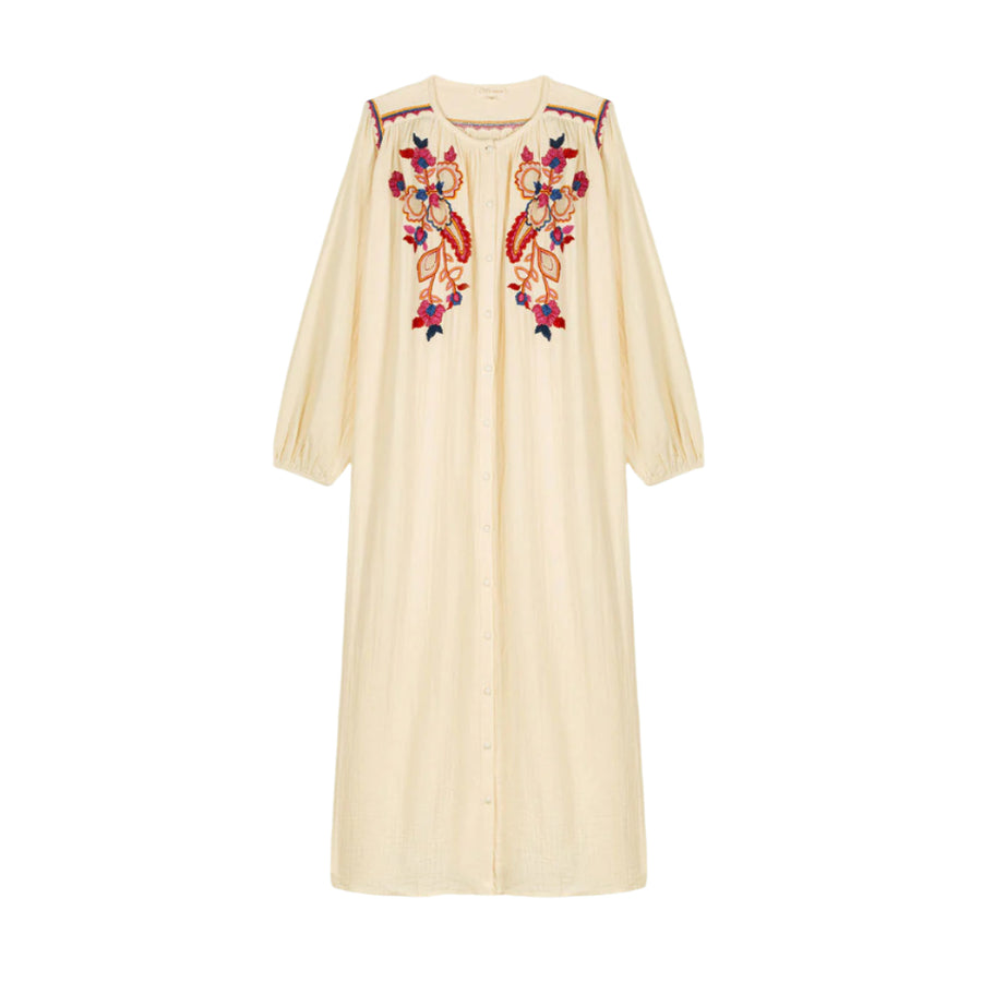 Louise Misha Natural Djinalia Women Dress