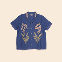 Apolina Azul Donny Embroidered Shirt