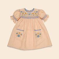 Apolina Satin Pink Dora Dress